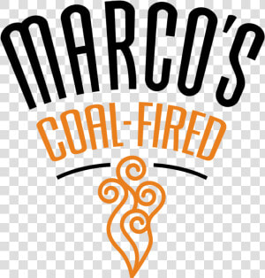 Marco S Cfp New Logo Final Black Orange Marco S Coal   Marco  39 s Coal Fired Pizza  HD Png Download