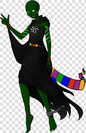 Green Clothing Fictional Character   Calliope Homestuck God Tier  HD Png Download