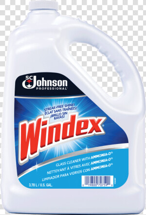 Windex Glass Cleaner With Ammonia d Cleaning Supplies   Transparent Windex  HD Png Download