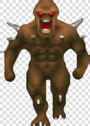 Doom Ii Doom 3 Doom   Doom Imp Sprite  HD Png Download