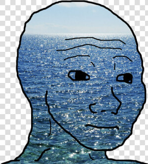 Wojak Ocean  HD Png Download