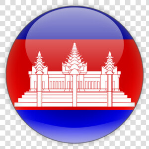 Download Flag Icon Of Cambodia At Png Format   Cambodia Flag Circle Png  Transparent Png