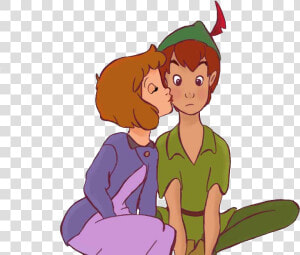 Jane And Peter   Peter Pan Och Jane  HD Png Download