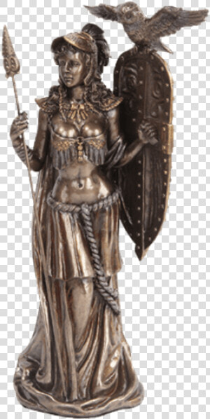 Goddess Athena Statue  HD Png Download