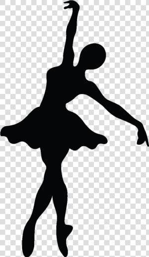 Silhouette D Une Danseuse  HD Png Download