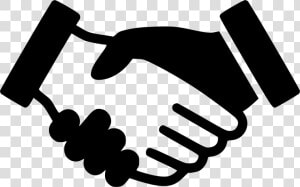 Computer Icons Handshake Clip Art   Shaking Hands Drawing Easy  HD Png Download