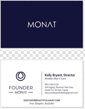 Monat Logo Graphic   Cobalt Blue  HD Png Download