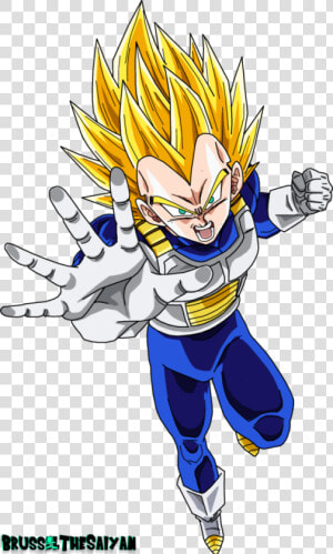 Transparent Super Saiyan Png   Vegeta Super Sayajin 2  Png Download