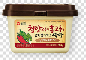 Ssamjang Seasoned Soybean Paste  HD Png Download