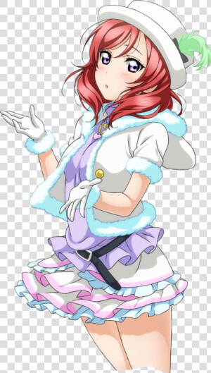  makinishikino  nishikinomaki  maki  nishikino   Maki Nishikino Snow Halation  HD Png Download