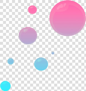 Gradient Blue Pink Purple Bubble Soap Soapbubbles Pinkb   Blue Pink And Purple Bubbles  HD Png Download