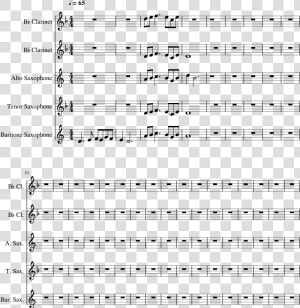 Meme Alto Sax Sheet Music  HD Png Download