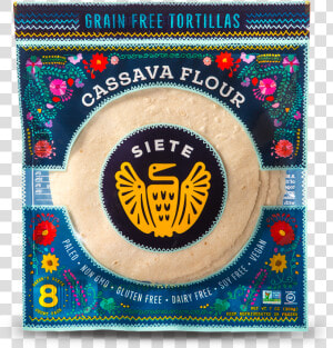 Cassava  amp  Coconut Tortillas   Siete Tortillas  HD Png Download