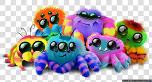 Pile Of Yellie Spiders   Stuffed Toy  HD Png Download