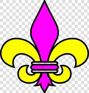 Purple And Gold Fleur De Lis Clip Art   Flor De Lis Jpg  HD Png Download