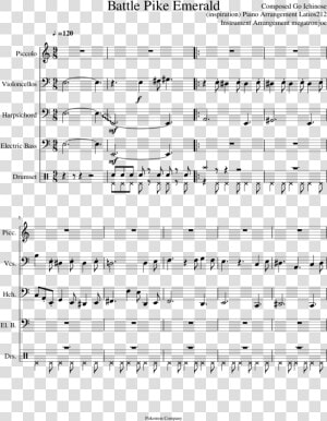 Mendelssohn String Quartet No 2 Sheet Music  HD Png Download