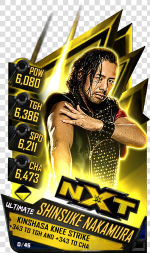 Wrestlemania Supercard Shinsukenakamura R10 Summerslam   Wwe Supercard Elite Divas  HD Png Download