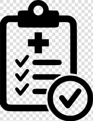 Medical Checklist   Check List Icon  HD Png Download