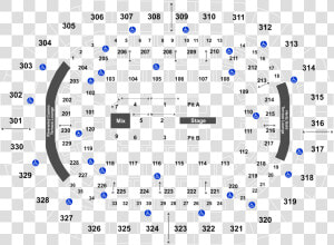 Chesapeake Energy Arena Seating Chart With Prices  HD Png Download