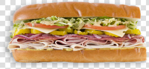 Italian Sub   Ham And Cheese Sandwich French Baguette  HD Png Download