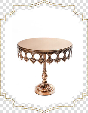 Shop preview Antique Gold Crown Cake Stand   Stand For A Crown  HD Png Download