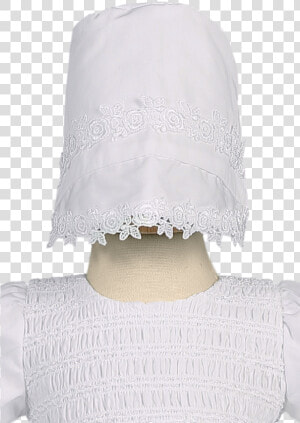 Cotton Christening Gown  Smocked W Venise Lace Trim  HD Png Download