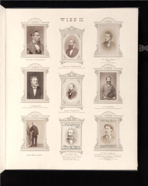 Plate 05 Photograph Album Of German And Austrian Scientists   Picture Frame  HD Png Download