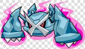 Metagross By Turb0s0ic333  HD Png Download