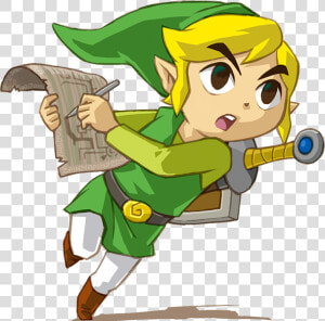 Legend Of Zelda Phantom Hourglass Link   Png Download  Transparent Png