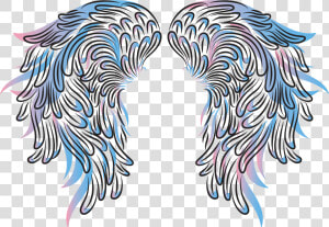 By Yenty Jap   Angel Wings Tattoo  HD Png Download