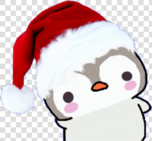 Christmas Penguin Happychristmas   Cartoon  HD Png Download