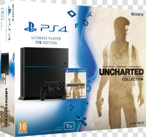 Ps4 Pro Uncharted Collection  HD Png Download