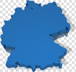 German Clipart Map Germany   Germany Map Blue Transparent  HD Png Download