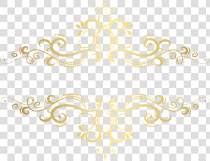 Gold Decorative Element Png Clip Art Image  Transparent Png