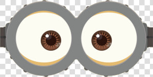 Oculos Dos Minions Png  Transparent Png