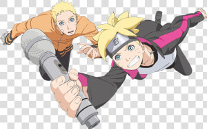 Naruto And Boruto By Twerk Jutsu d9k0m62   Naruto And Boruto Transparent  HD Png Download