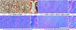 Surface Normal For The Plaster Replica Of An Aztec   Motif  HD Png Download