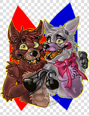 Foxy And Mangle   Rockstar Foxy And Mangle  HD Png Download