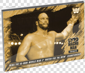 2018 Topps Wwe Heritage Oversized Complete Randy Savage   Barechested  HD Png Download