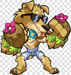 Brawlhalla Dog Days Mordex  HD Png Download