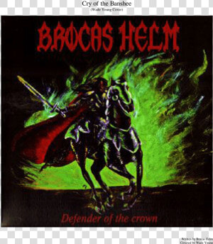 Brocas Helm Defender Of The Crown Album Cover  HD Png Download