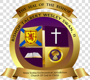 Nova Scotia Bishop Coat Of Arms   Gold Bishops Coat Of Arms  HD Png Download