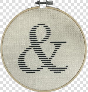 Ampersand Designed For Cross Stitch   Cross stitch  HD Png Download