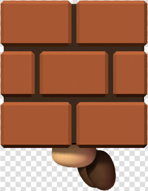 Transparent Red Brick Clipart   Mario Bros Block  HD Png Download