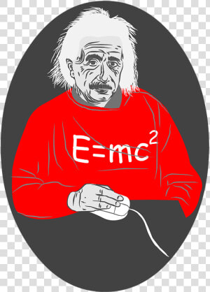 Albert Einstein Mouse White Hair   Albert Einstein  HD Png Download