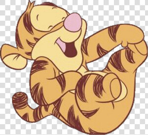 Transparent Baby Winnie The Pooh Png   Cute Tigger Winnie The Pooh Drawings  Png Download