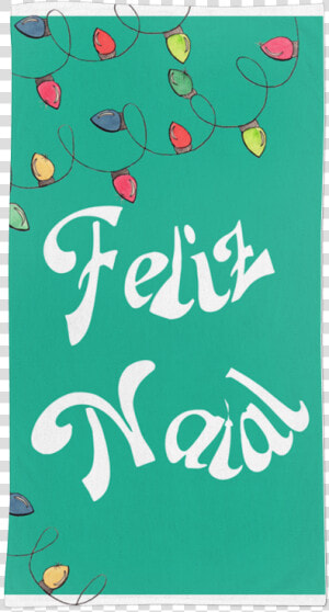 Toalha Feliz Natal De Thais Melona   Christmas Day  HD Png Download