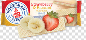 Strawberry  amp  Banana Wafers   Voortman Strawberry Banana Wafers  HD Png Download