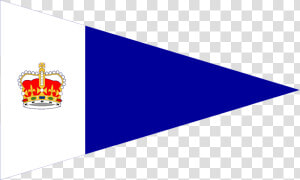 Burgee Of The Royal Queensland Yacht Squadron  HD Png Download