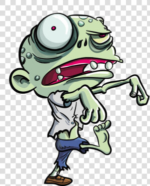 Cartoon Zombie Png Background Image   Cute Zombie Cartoon  Transparent Png